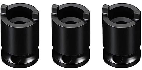 Evvmnaks 3PCS Angle Grinder Socket Wrench,Angle Grinder Pressure Plate Removal Sleeve,Steel Angle Grinder Socket Wrench Adapter