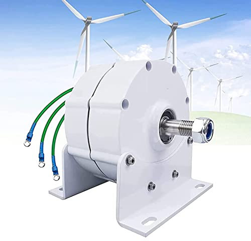 ExoticaBlend Permanentmagnet Generator Elektrischer 3-Phasen Wechselstromgenerator Industrie Dreiphasengenerator,48V-800W
