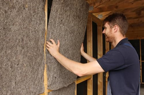 Sisalwool 100 mm Palette (Abdeckung 24 m²) Naturfaser-Isolierung