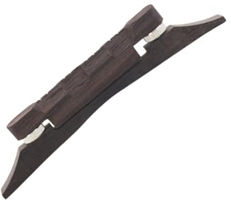 TOYANDONA Adjustable Mandolin Bridge Rosewood Guitar Accessory Lightweight Height-Adjustable Musical Instrument for Mandolin Players