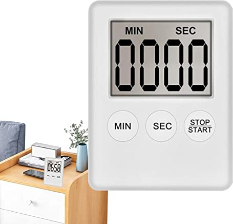 Conto alla rovescia con funzione di memoria - Timer per conto alla rovescia digitale - Timer in classe con batterie per compito, Spazzolatura dei denti