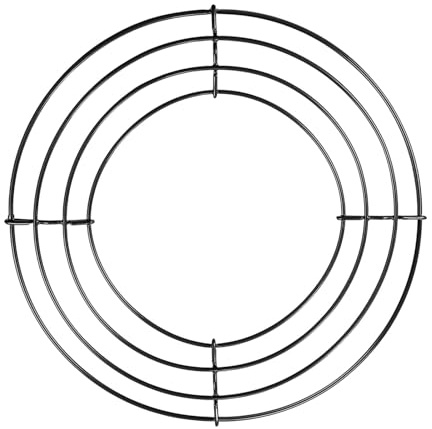Metallkronram - metallkronring, med kronringar | hjälptrådskronformer för