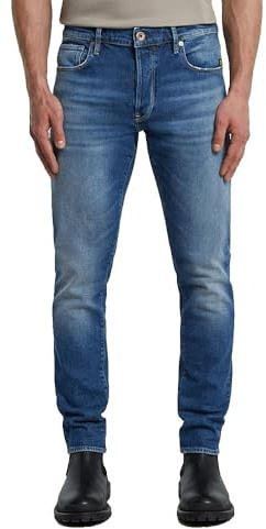 G-Star Homme 3301 Slim Jeans Jeans, Bleu (Vintage Sakarya 51001-e106-h703), 33W / 34L