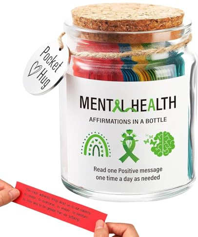 Générique Flasche mit positiven Affirmationen | emotionale Ermutigung, emotionale Unterstützung mit täglichen Affirmationen, Geschenkidee für Schwester, Ehefrau, Tochter, Freundin