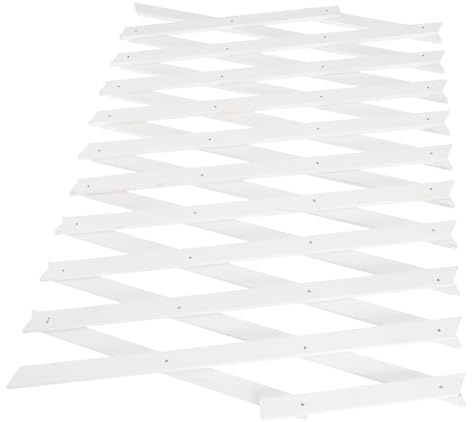 JOINPAYA Clôture De Jardin Treillis Bois Panneau De Clôture Extensible pour Plantes Grimpantes Treillis Mural pour Intérieur Et Extérieur