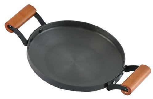 Omabeta Braiser Pan, Pan de Cuisson à Induction Multifonction avec Deux Poignées pour les Ustensiles de Cuisine de Cuisine à la Maison, Alliage D'aluminium (24 cm)