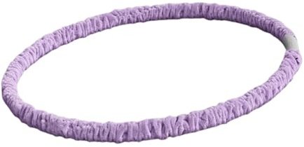 KESOTO Fitness Hoop Gymnastikreifen Trainingsreifen Sportreifen Massage Reifen Aus Weichem Polyester mit Integriertem Metallfederkern für Erwachsene Kinder A, Lila