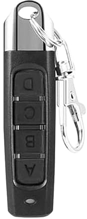 Telecomando per apriporta del garage, telecomando per apriporta del garage - Portachiavi clonazione wireless MHz,Apriporta a distanza clone a 4 pulsanti, accessorio di chiusura della porta per p