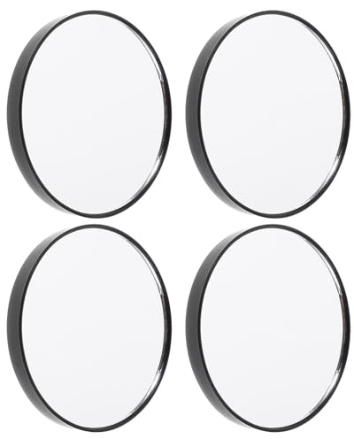 HOMOCONO Magnifying Makeup Mirror 4pcs with Suction Cups 5X