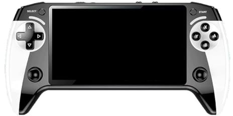 ZYWUOY X9 - Consola de juegos de mano retro, pantalla IPS de 5.5 pulgadas con 6200 juegos, reproductor portátil ABS para video y música