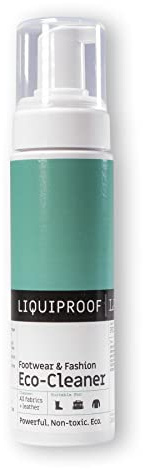 Liquiproof LABS Footwear & Fashion Eco Cleaner 200ml - a concentrated eco-friendly cleaner. Cleans, conditions and removes stains from all types of fabrics and textiles. 100% natural ingredients