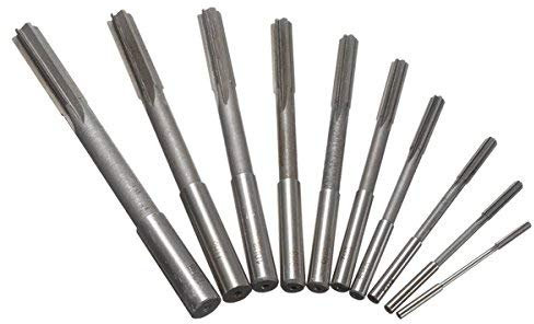 EsportsMJJ 10Pcs 3-12 Mm Caña Fresadora Escariador Conjunto Caña Recta Avellanado Chucking Escariador