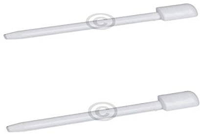 Lot de 2 charnières AEG Electrolux 1297330019 pour couvercle de machine à laver