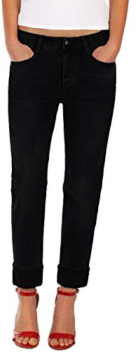 Fraternel Pantalon Jeans Femme Boyfriend