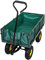 FROSAL Gartenwagen Transportwagen Phil 350 KG Luftbereifung - Bollerwagen - Handwagen - herausnehmbare Innenplane
