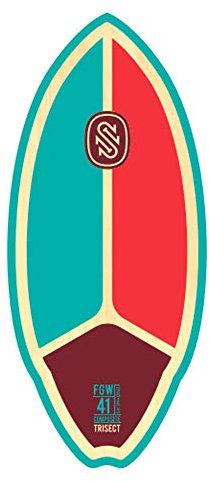 Skim One Fiberwood Skimboard Red 41