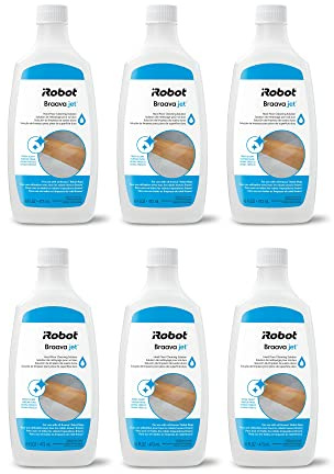 iRobot Authentic Replacement Parts – 6 Pack Hard Floor Cleaning Solution for Roomba 100, 200, 400, 500 Combo series, Roomba Combo Essential, i5, i5+, j5, j5+, j7+, j9+,10 Max and Braava jet 240, m6