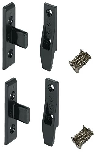 cyclingcolors 2x keku EH Giunto infilare Ferramenta porte supporto plastica mobili cucina clip Pannello connettore