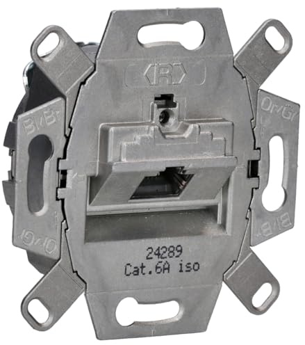 Rutenbeck 136104030 Datendose Anschlussdose flex 1-fach Cat.6A