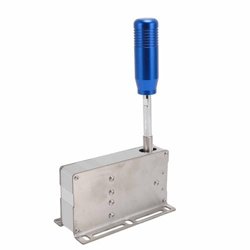 Fockety PC USB Simulator Sequential Gear Shifter for G25, G27, G29, G920, G923, T300, T500 Steering Wheel, PC Sim Racing Shifter for ATS, ETS, Dust, WRC Games (Blue)