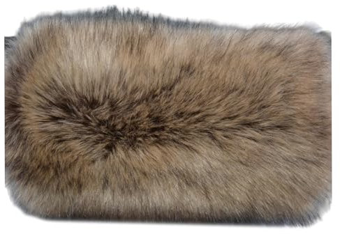 BHFYOB Dicker Handmuff leichter Handwärmer für Damen, Winter, haariger Handwärmer für den Winter, bequem