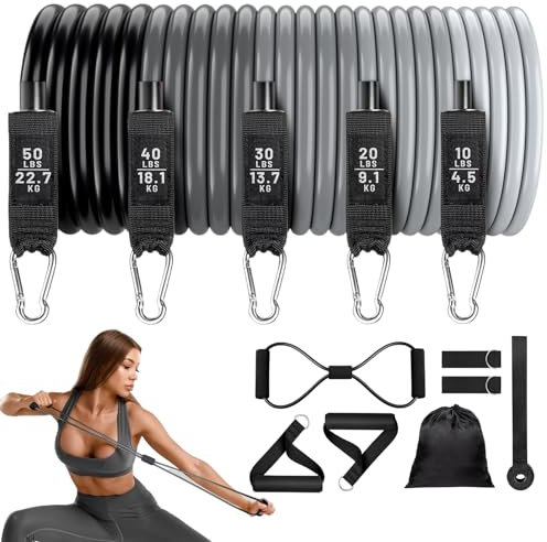 Fitness-Widerstandsbänder, Trainings-Bänder, Aufhängegurte für Zuhause, Fitnessstudio, zum Aufhängen, für Yoga, Booty, Rumpf-, Arm-, Beinübungen