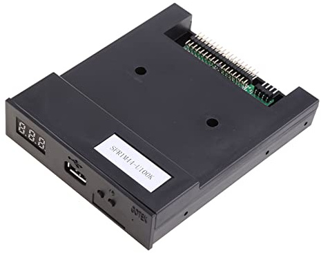 ZIDDAR Lecteur de disquette externe USB 3,5 portable 1.44 FDD pour clavier électronique, pas besoin de pilote supplémentaire, prise et F