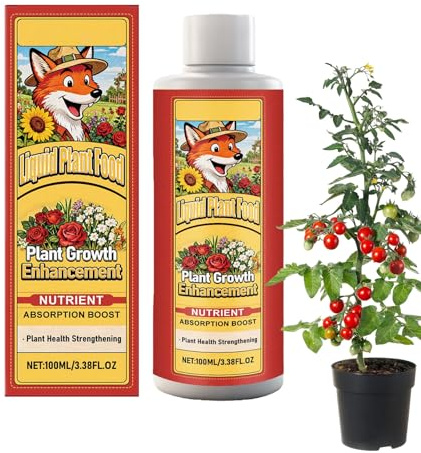 Mihauuke Fertilizzante Liquido Per Piante Da Interno, 100 ml Soluzione Nutriente Piante, Soluzione Nutriente da Giardinaggio, Serra Giardino Interno Esterno Verdure Alberi da Frutto