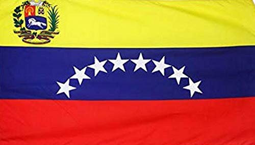 R&F srls Bandiera Venezuela Nazionale Tessuto Misura Standard 90 X 150 cm