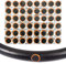 GOLRISEN 48 Stück Fahrradreifen Flicken Set 25mm Fahrrad Flickzeug Fahrradschlauch Reparaturset Gummi Patches Rund Fahrradflicken Tiptop Fahrrad Reifen Reparatur Set für Reifen Fahrrad Schlauch