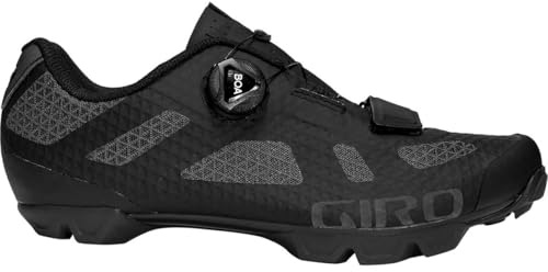 Giro Rincon Men's Mountain Bike Shoe, Black, US 12 / EU 46
