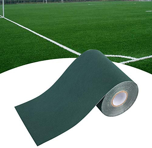 Haofy Ruban de Gazon Auto-adhésif, Ruban de Gazon Artificiel de Couture de Gazon, 150 mm x 10 m de Tapis de pelouse de Jardin Coupable Ruban adhésif jointant Tapis de Gazon synthétique(Vert)