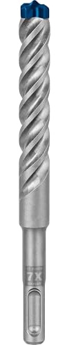 Bosch Professional 2608900127 1x Punte per Martelli Expert SDS plus-7X (Accessorio Martello Perforatore), Diametro 15.00 x 165 mm