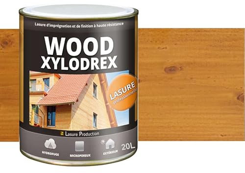 LASURE PROFESSIONNELLE : WOOD XYLODREX-Chêne Moyen-Bidon de 20 l