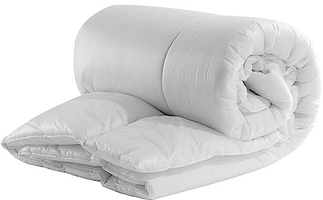 Charlotte Andersen Double 4.5 Tog Duvet Quilt Summer light Super Soft Non-Allergenic Hollowfibre Filling Machine Washable (4.5 TOG DOUBLE DUVET)