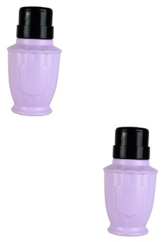 minkissy 2stücke Nagellackentferner-pumpspender Flasche Aus Leere Druckflasche Für Flüssigkeiten Für Make-up-entferner Und Nagelpflege Reisefreundlich Und Praktisch Der Anwendung