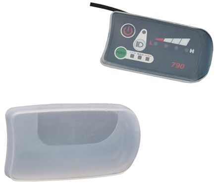 ZLiT Ebike Display LCD Meter Edge Guard Copertura in silicone, impermeabile e antipolvere per bicicletta LCD Display Meter Pannello di controllo in silicone (1)