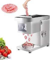 Electric Meat Slicer Shredded Cutting Machine, Stainless Steel Food Slicer for Frozen Meat/Deli Meat/Cheese, Low Noises Commercial and Home Use