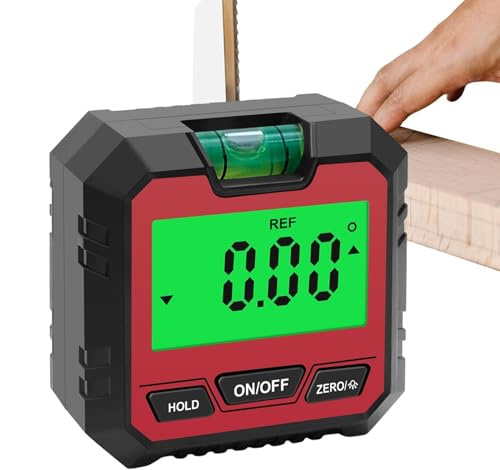 Finder de ángulo digital magnético - ProTractor Digital Angle Finder | Herramienta compacta de medidor de ángulo digital, herramientas de plomería y carpintero
