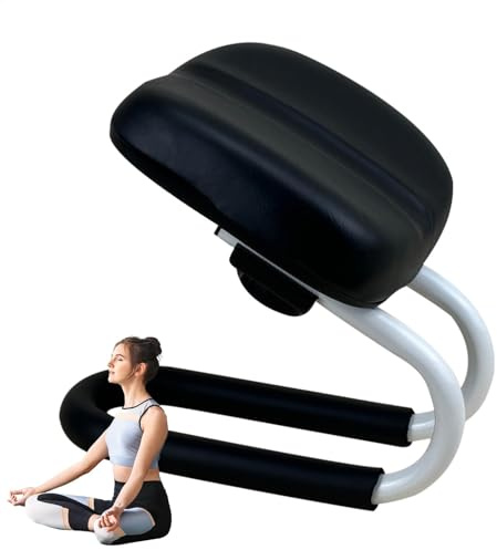 Taburete de meditación, banco de meditación ajustable, reclinables para orar con cojín de esponja, asiento de banco antideslizante, accesorios de meditación portátiles para estudio de yoga en casa