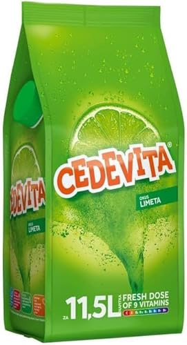 1 x Cedevita Instant Powder Vitamin Drinks (Lime, 900g)