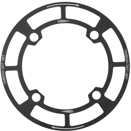 Bajbumgn Fahrradkettenschutz - Aluminiumlegierung Fahrradzahnkranz Abdeckung | Leichter Und Robuster Kettenblattschutz Für Mountainbike Straßenrad Und Stadtvelo
