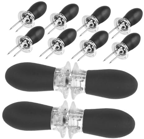 UPKOCH 12pièces Porte-épis De Lot De Support à Pour Barbecue Quotidien Fourchettes Multifonctions