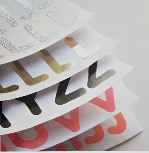Stickerblock Alphabet für Schultüten FSC MIX, 10 Blatt, DIN A5