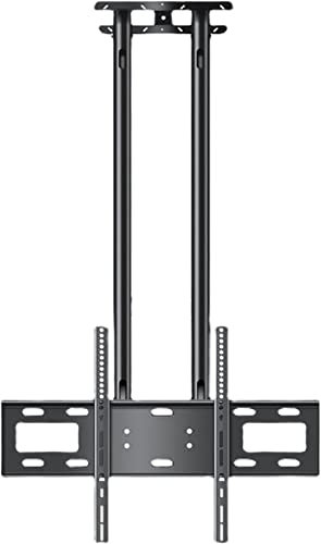 Ceiling TV Mount Bracket,Adjustable Tilt TV Bracket,Fits 37-80 Inch CD Flat Screen and Curved TVs,Max VESA 900x600mm TV Mount