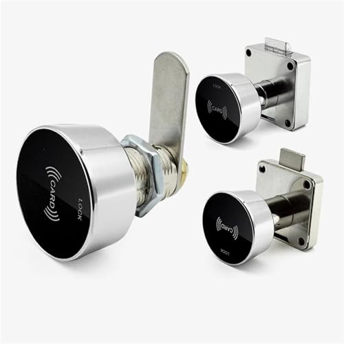 Serrure électronique à écran tactile for maison connectée, avec mot de passe et carte magnétique, idéale for la salle de sport, le bureau, le tiroir ou la porte, 1 pièce(MS103-20)