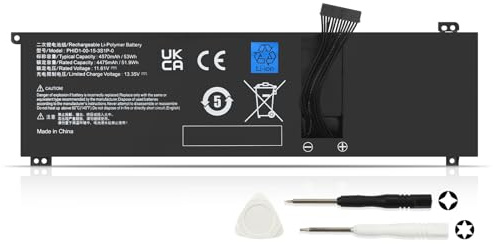 K KYUER PHID1-00-15-3S1P-0 Batería para Tuxedo InfinityBook Pro 14 Gen 6 Gen 7 ADATA XPG Xenia 14 Lifestyle Ultrabook Xenia 14I7G11GXELX-BKCMX Mechrevo F1 Notebook Battery 53Wh 4570mAh 3-Cell