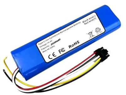 Batería De Repuesto For Robot Aspirador CECOTEC, CONGA, 3090, 3091, 3092, 1690, 1890 Y 2090 (14,4 V)(3500mah)