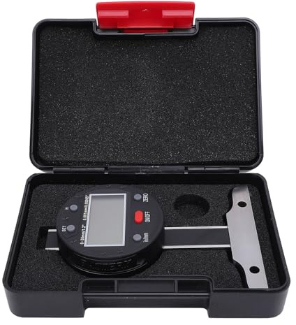 Digital djupmätare hög precision 0,30 mm 0,1 2 tum räckvidd 0,001 mm 0,00005 tum noggrannhet elektroniskt djupmätinstrument med USB-port för ingenjörer tekniker