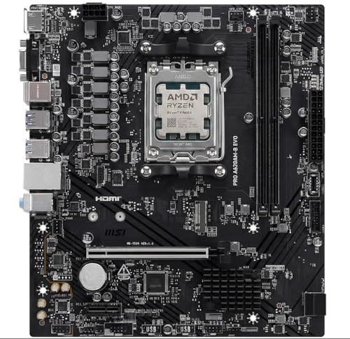 CPU Motherboard Bundle – AMD Ryzen 5 9600X | MSI PRO A620AM-B EVO – Pre-Assembled and Tested (No RAM) - IONZ